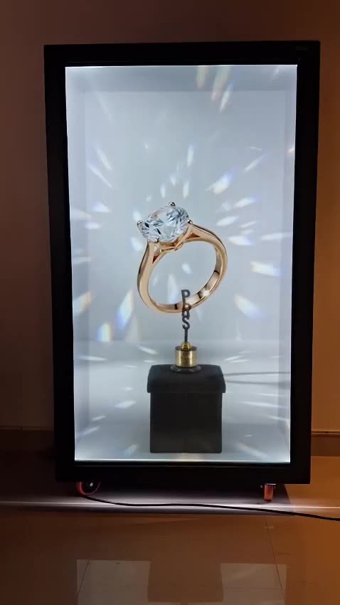 3D holobox holographic product display