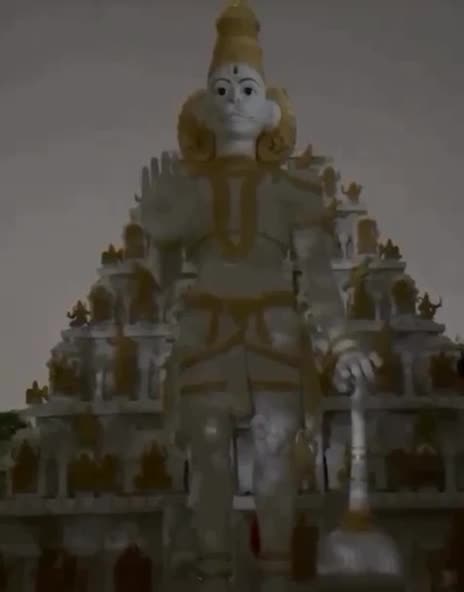 Temple projection show